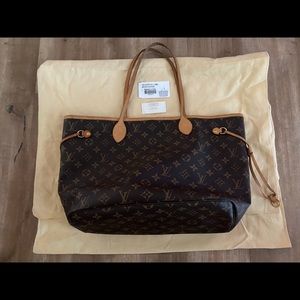 Authentic Louis Vuitton Neverfull MM